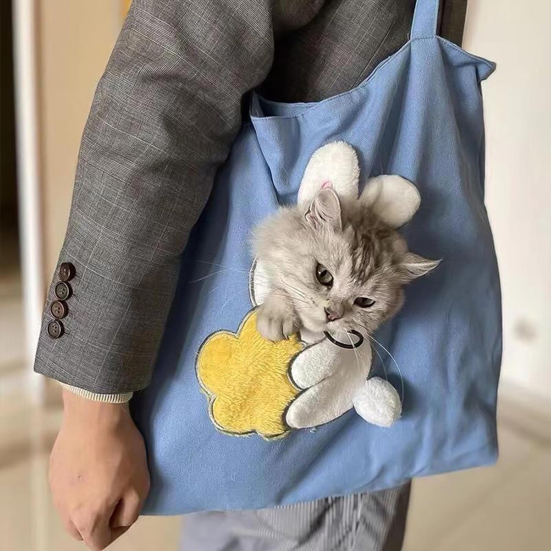 Sac de transport en toile pour animal de compagnie