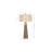 Corsica 34" Natural/Metallic Textured Coil Banded Table Lamp