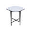 Table de bout en céramique avec structure en métal-441304935