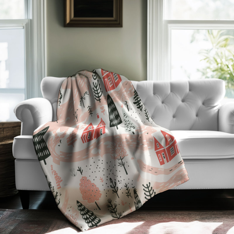 Cozy Winter - 1 pièce Sherpa Premium, Grand lit