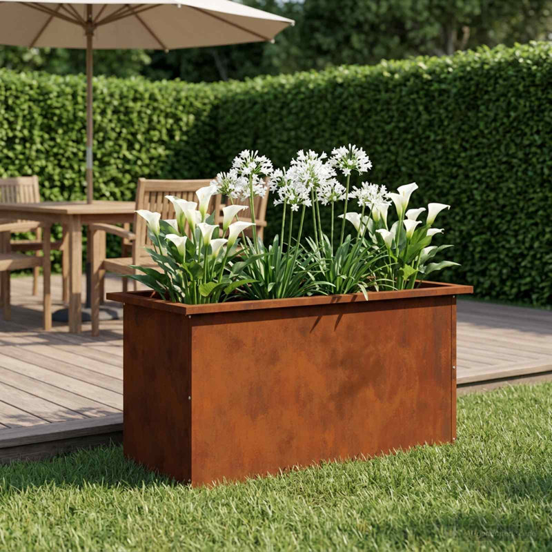 Planter Box, 40cm H x 40cm W x 80cm D, 1