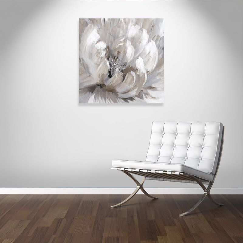 Éclat de printemps II - Peinture, Toile tendue, H 40 po x l 40 po x P 1,38 po