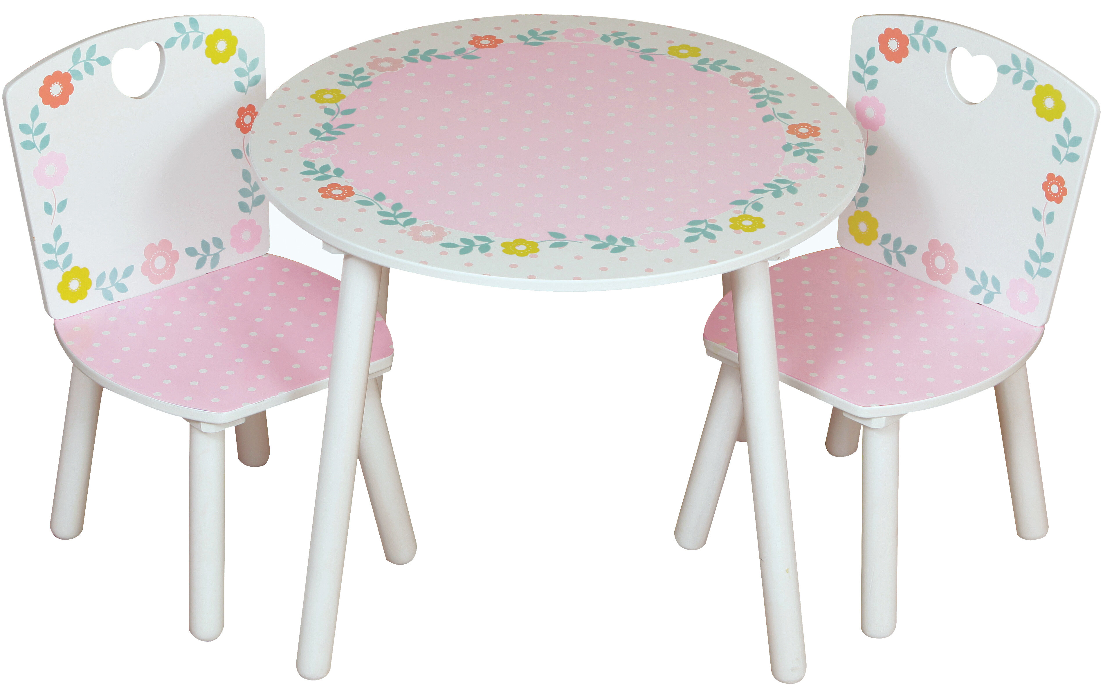 Isabelle & Max Crook Kids Round Play Or Activity Table And Chair Set 