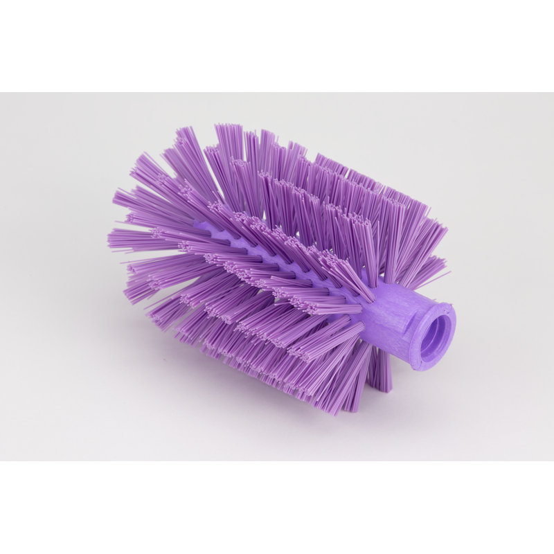 Cleaning Brushes, Purple, 7.10" H x 7.10" L x 4" W
