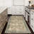 Myshawn Dua Distressed Border Brown Gray Beige Machine Washable Area Rug-1771649792