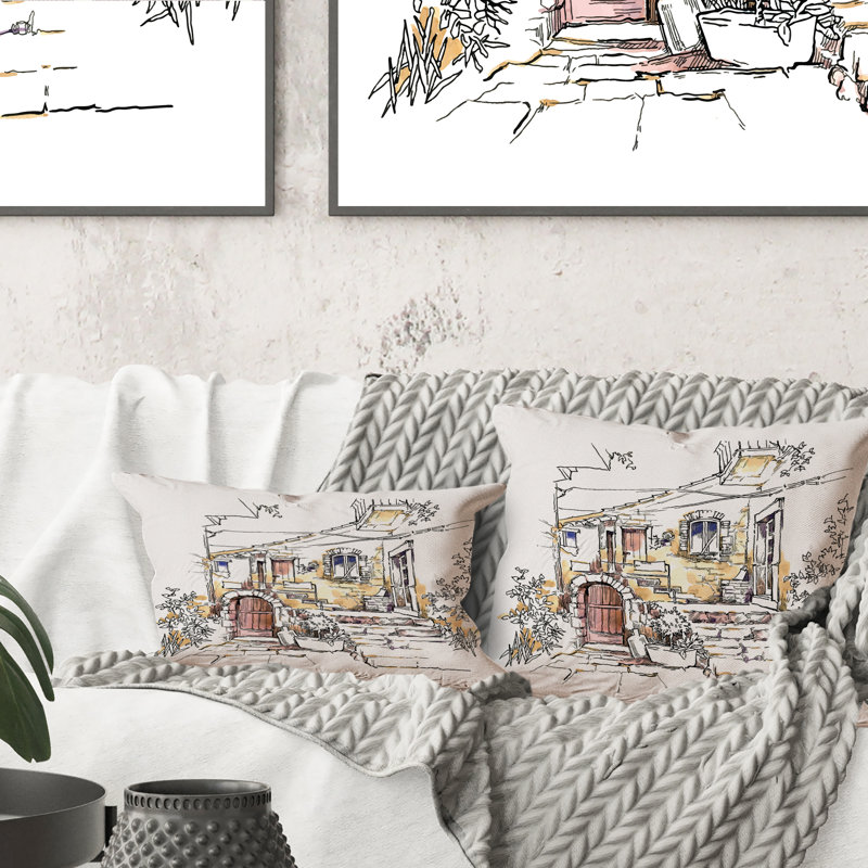 Coussin Vintage Old Europe View