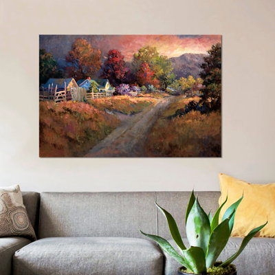 «Rurale Vista I», impression sur toile