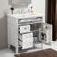 Meuble-lavabo moderne avec lavabo, 2 tiroirs, tiroir basculant, armoire de rangement-1972722249-1972722250-1972722253