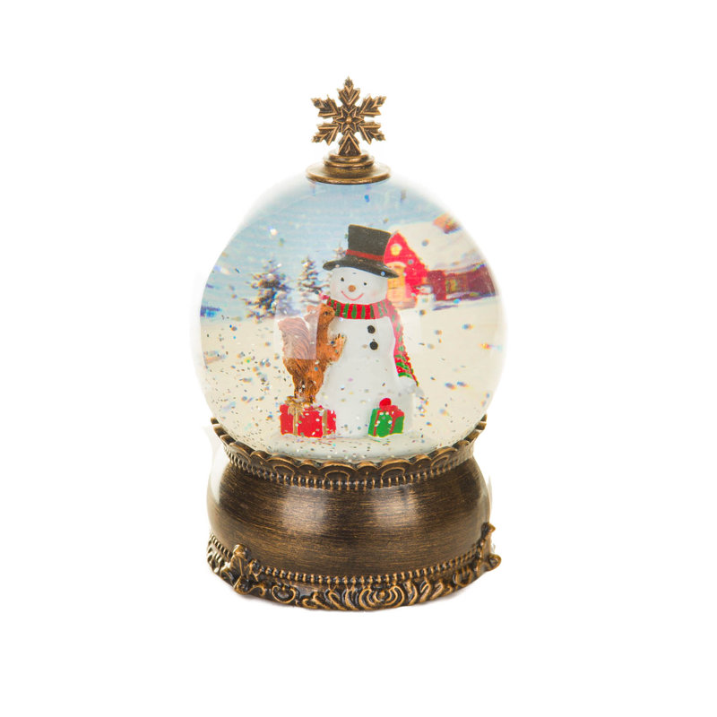 Bauble LED Snow Globe