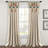 Cotton Blend Semi Sheer Curtain Single Panel-437800464-495695758