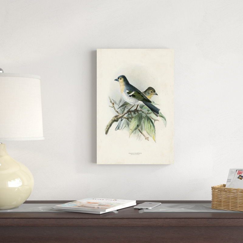Oiseaux antiques II, H 18 po x l 12 po x P 1,25 po