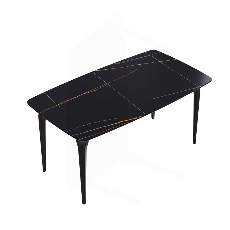 Table de salle à manger 63 po 63 po, Blanc
