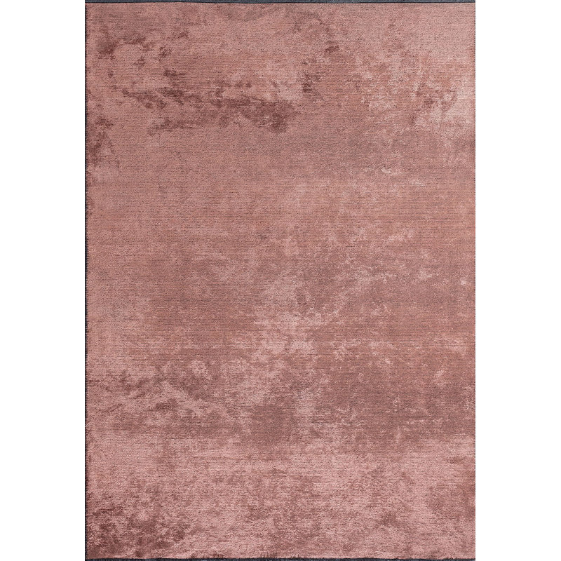 Sakib Solid Colour Hand Loom Indoor / Outdoor Area Rug, Rectangle 5'3" x 7'6"