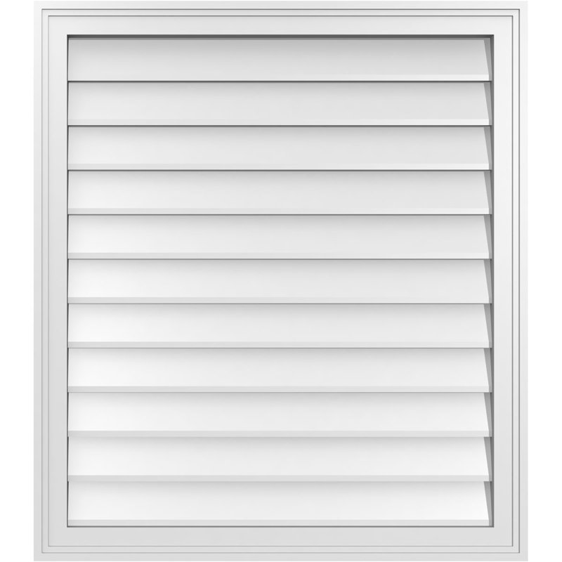 Cadre en brique, brun clair apprêté, H 34 po x l 30 po x P 1,5 po
