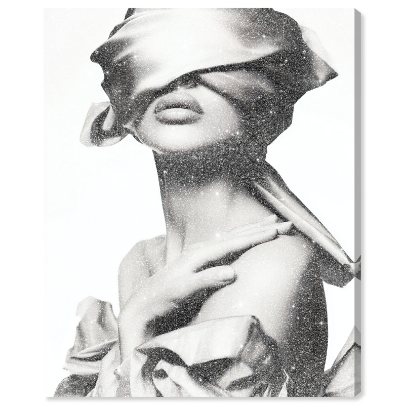 Blinded Grace I Fashion Canvas Print by Oliver Gal, Black Frame, 16 x 20, 16"H x 20"W, Gallery Wrapped