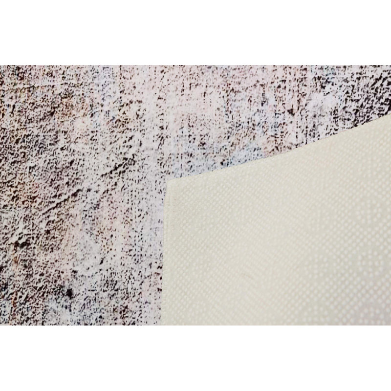 Luxurious Woven Carpet Rug, 2.6 x 4.0 ft | 100% Polyester, 0.4 in Pile Height | Antibacterial & Non-Slip PVC Dot Underside | Machine Washable, 3D Digital Printing | Perfect for Living Room & Bedroom Decor