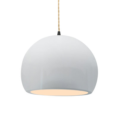 Luminaire suspendu simple à 1 lumière Aschwin - DEL