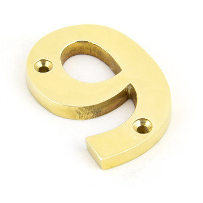 7.8cm H Metal House Number