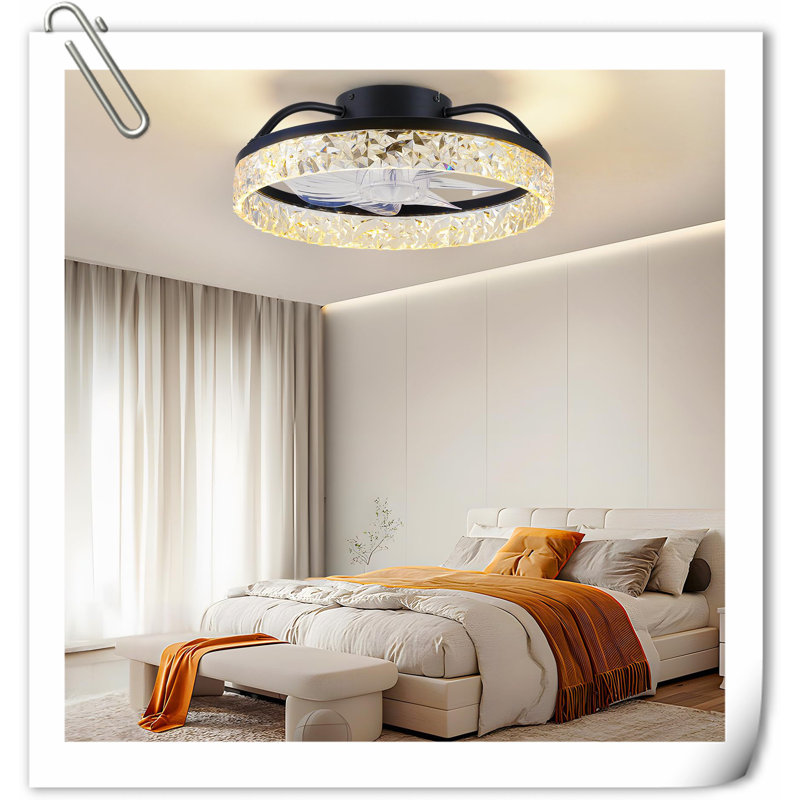 Museau Ceiling Fan with LED Lights