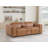 Top Grain Italian Leather Modular Power Dual Reclining Console Loveseat With Power Headrests-109785897