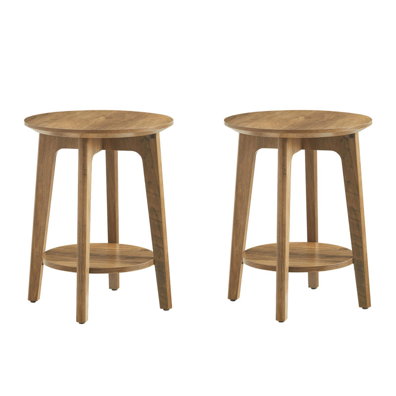 Round End Table (Set of 2)