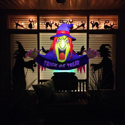 Décoration extérieure d'Halloween