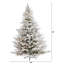 Lighted Artificial Fir Christmas Tree-1233644083