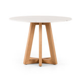Creston Round Marble Dining Table