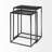 Fraley Iron Top End Table