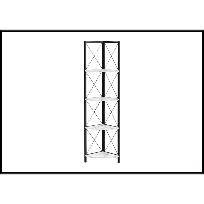 Bookshelf, White/Black