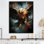 Décoration murale Native Thunderbird Soar Eagle I - Native American Art
