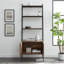 Marshall 182.8 cm H x 71.1 cm W Steel and Iron Ladder Bookcase-57056590