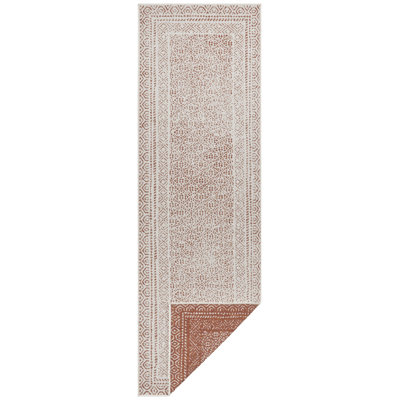 Frame Flatweave Terracotta Rug