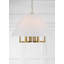 Lustre classique à 6 lumières Belaire Manette
