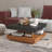 2 Tier Farmhouse Wooden Center Table with Storage-388255407