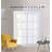Barkhampstead Polyester Semi Sheer Curtain Single Panel