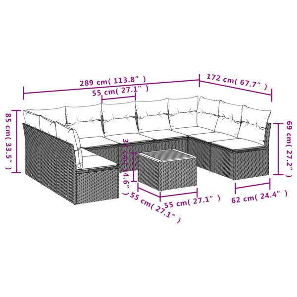 Dimensions du produit