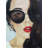 Fashionable Sunglasses Print On Canvas