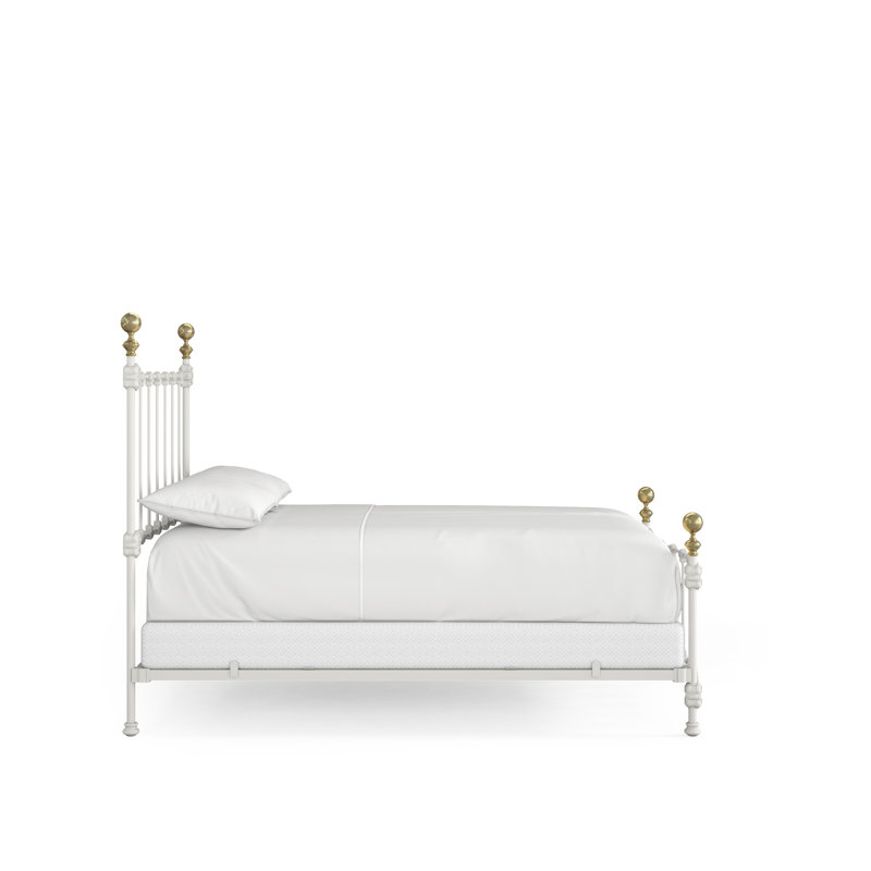 151 Palatial Bed | Complete Standard, Matte White, Full