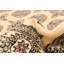 One-of-a-kind Hand-knotted Peshawar Bokhara Beige 3'1" x 5'0" Wool Rug