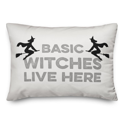  Coussin Basic Witches Live Here