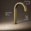 Components Deck-Mount Bath Spout with Ribbon Design-2036884360
