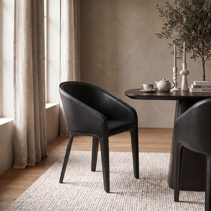 Fauteuil Kujan, Noir
