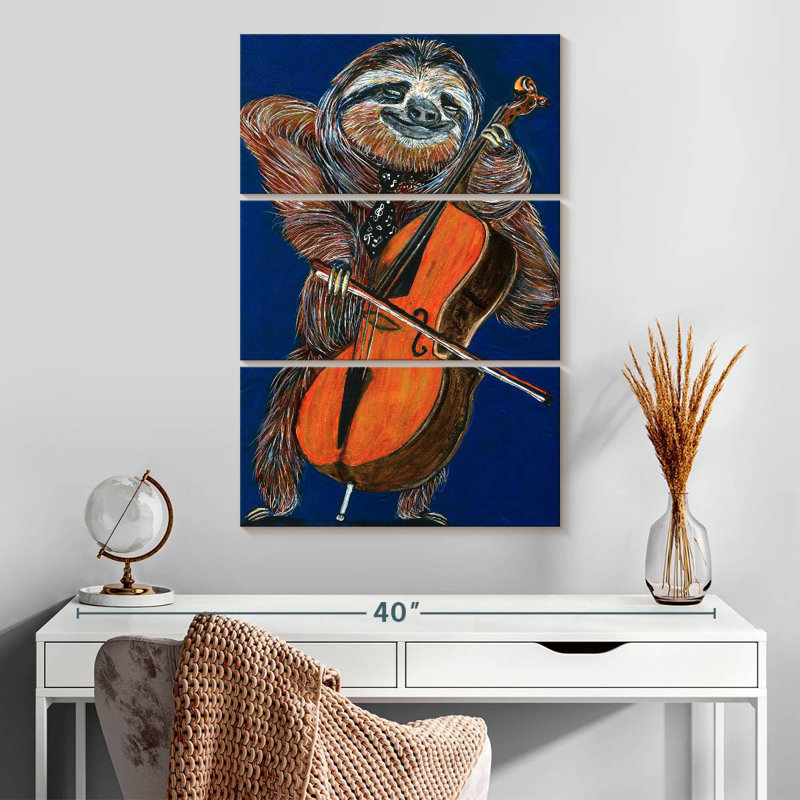 Brampt Slow Yo Ma, 32" H x 20" W
