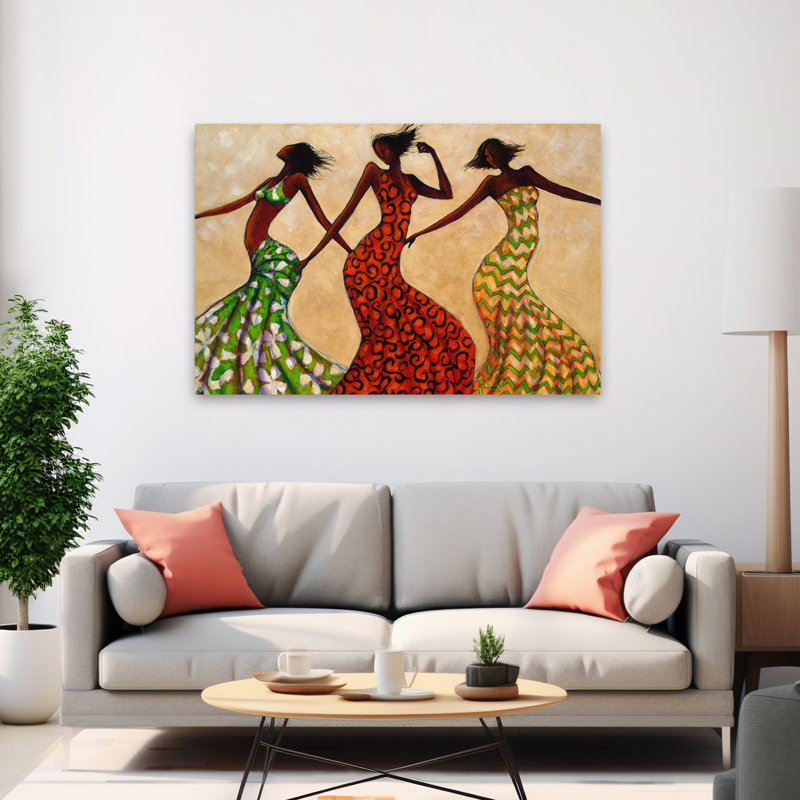 Rythme - art de danse afro-américain, H 40 po x l 60 po