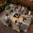 10-piece outdoor wicker patio furniture set with fire pit table, swivel chair and colorful cushions-1732085811-1731437007