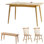 Solid Wood Dining Table Set