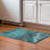Premium Machine Washable Cerrito AMF599 Teal Rug