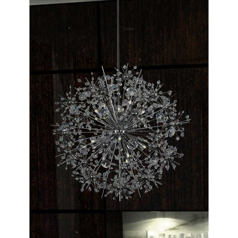 Mattern 18 - Light Dimmable Sputnik Sphere Chandelier