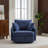 Upholstered Swivel Chair With 2 Side Pillows-213770544